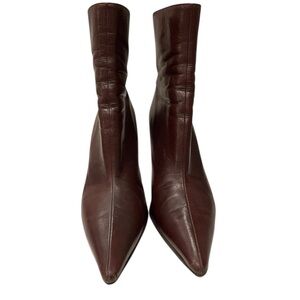 Jimmy Choo Leather BootsWomen's Size: 9 | IT 39